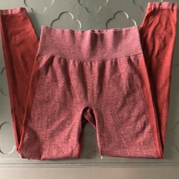 PINK Victoria's Secret Pants - PINK VS Seamless Leggings, Burnt Orange, size Small